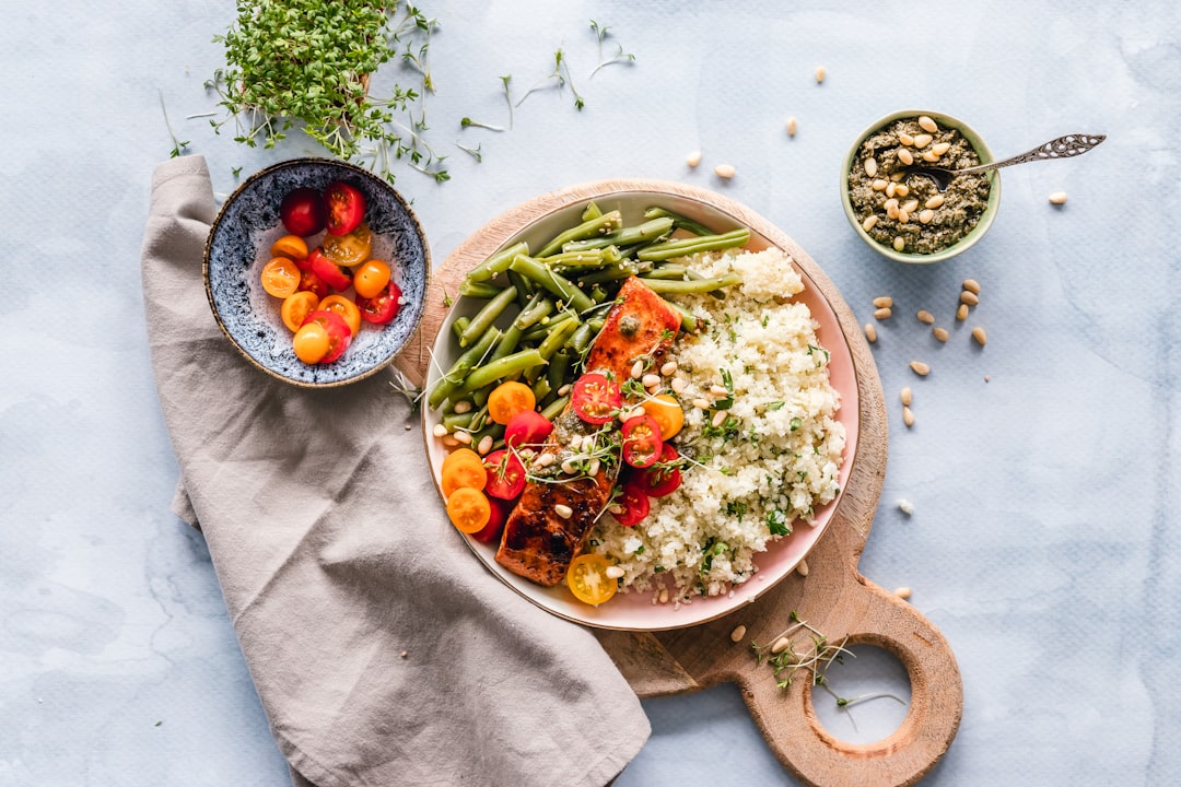 about-me-01 Salmon and quinoa dish